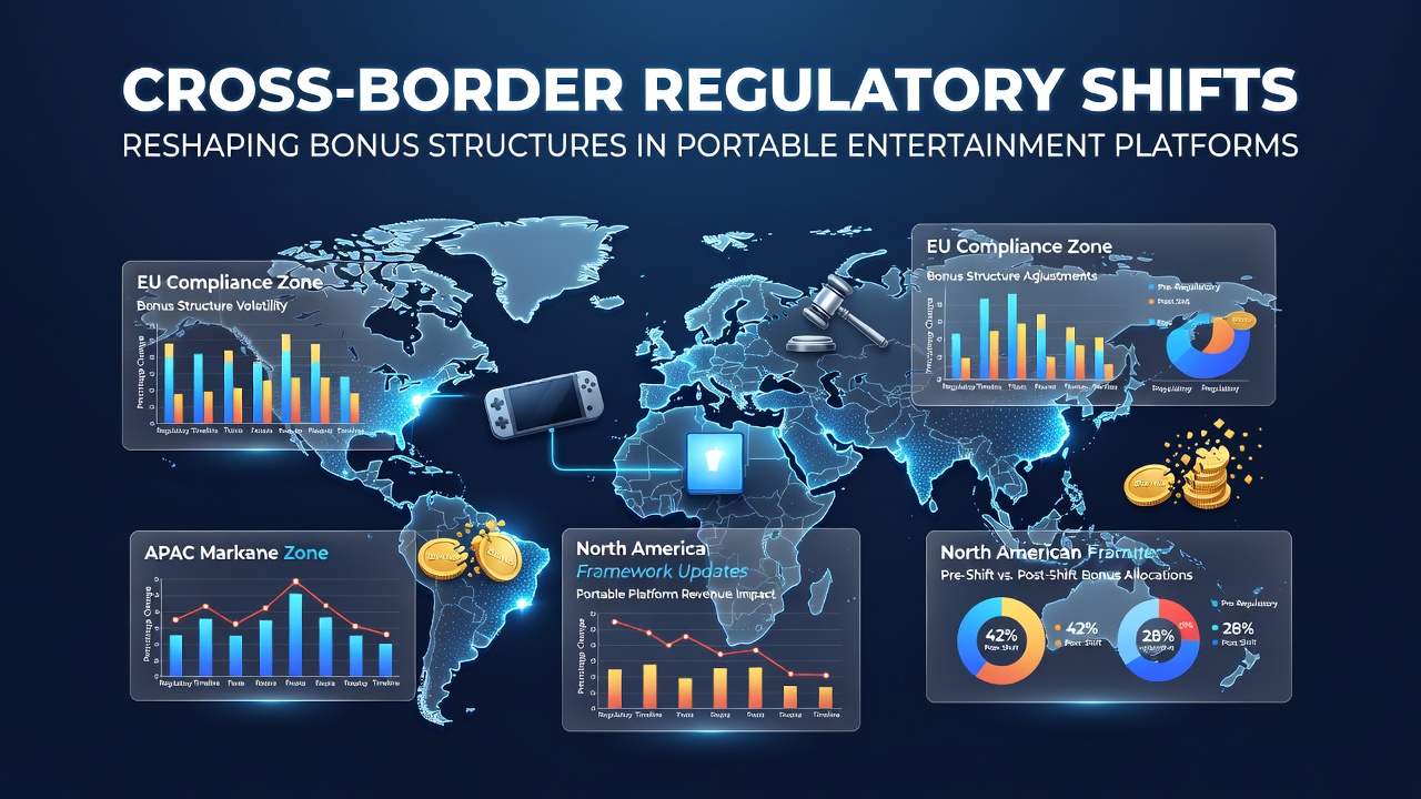 Regulatory documents and mobile devices illustrating cross-border gaming policy changes