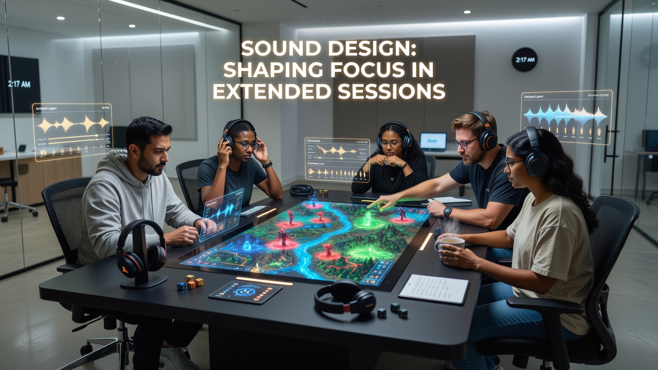 Detailed view of audio waveform and frequency spectrum used in digital table game sound design